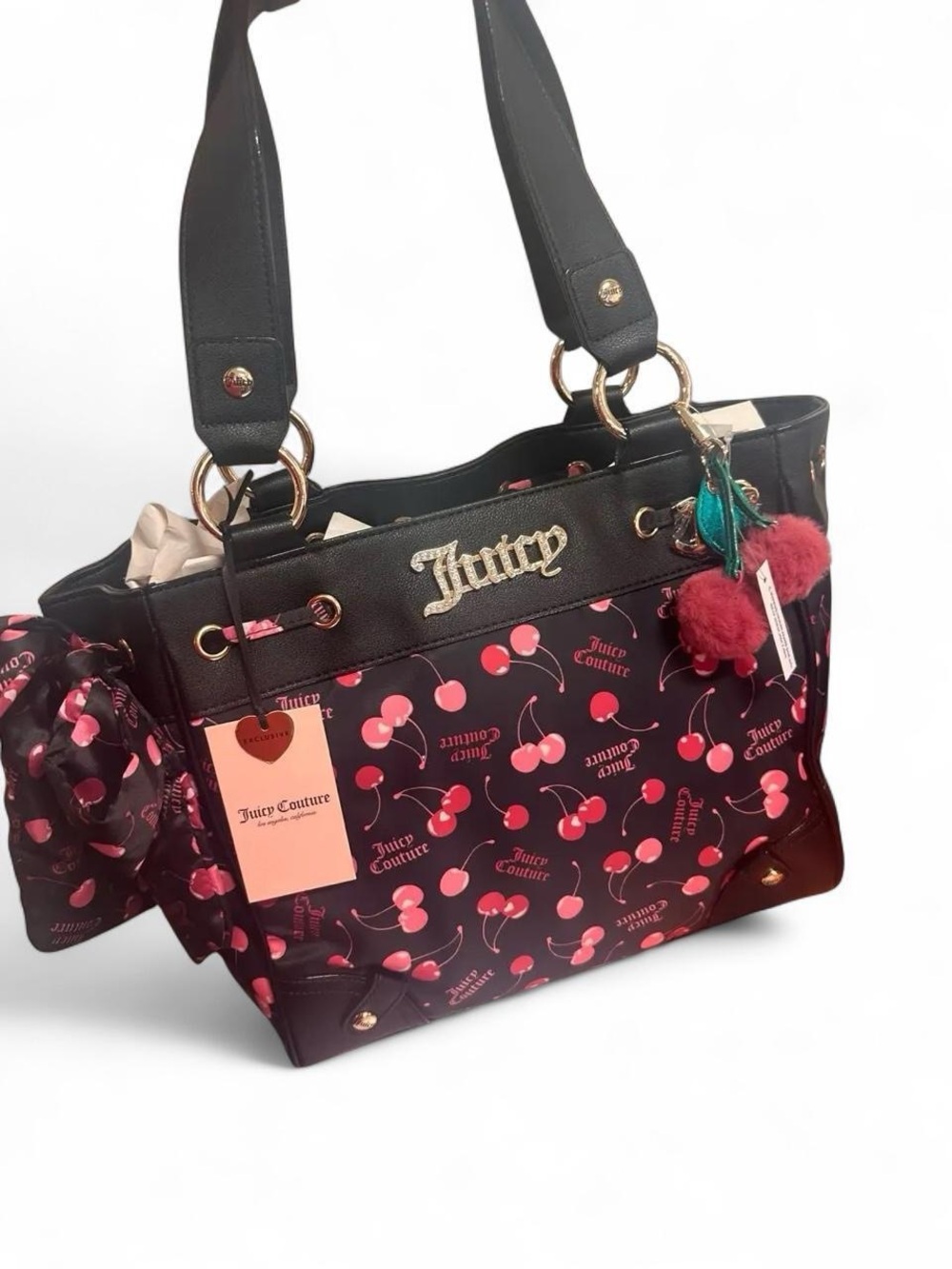Juicy Couture “Sweet Cherry Tote” Daydreamer Bag - Picture 2 of 3